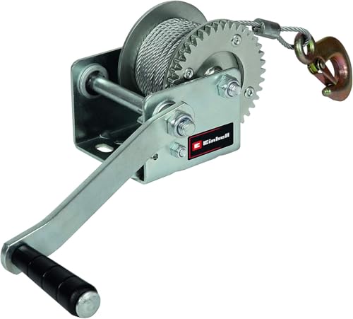 Einhell Cabestrante de cable manual TC-WI 500 (fuerza portante máx. 500 kg, cable de...