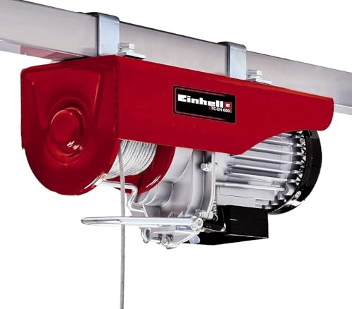 Einhell polipasto eléctrico Transmisión tc-eh 600 (1050 W, fuerza portante sin Polea:...