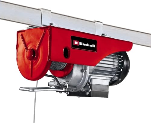 Einhell Polipasto eléctrico - TC-EH 250, 450 W, parada de emergencia e interruptor...